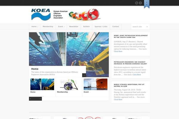 Shoutbox theme site design template sample
