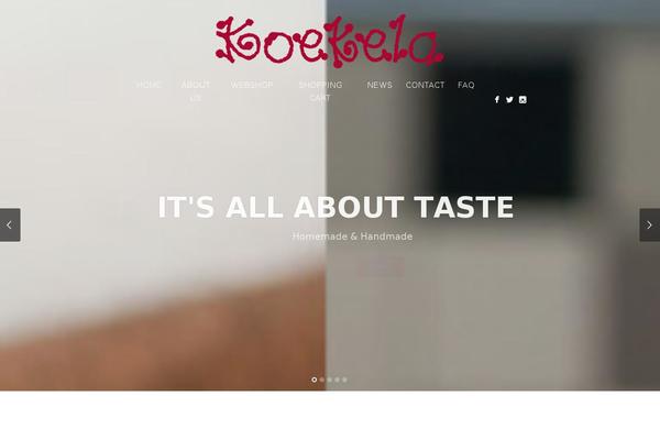The Story Child theme site design template sample