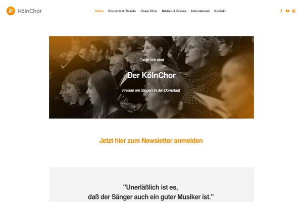 koelnchor.de site used Salvation