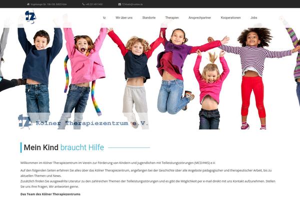 Lifeline theme site design template sample