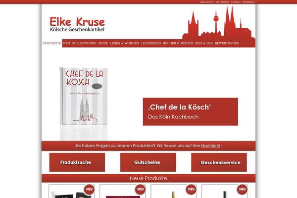 Ek theme site design template sample