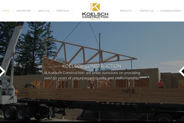 Parker theme site design template sample