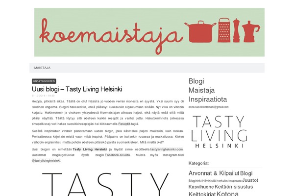 koemaistaja.fi site used Codium Extend