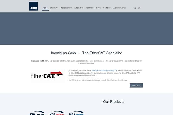 Site using Easy-tables-vc plugin