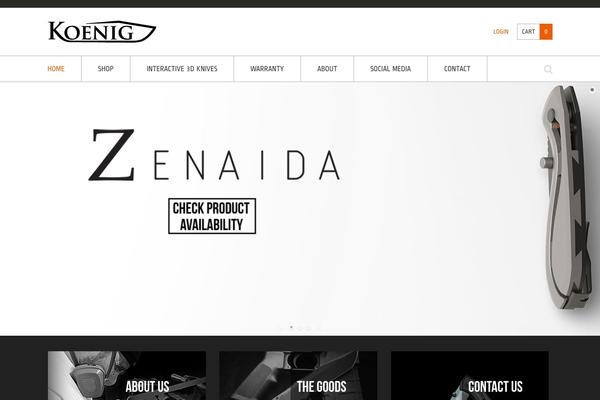 Crux theme site design template sample