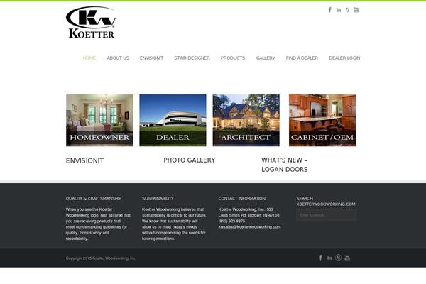 Kakia theme site design template sample