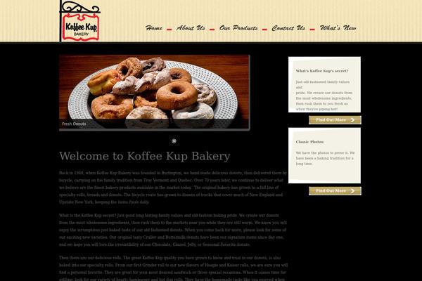 Yankee theme site design template sample