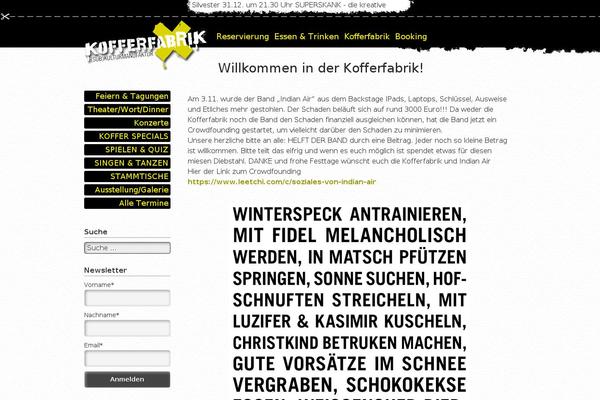 Site using News-Ticker plugin