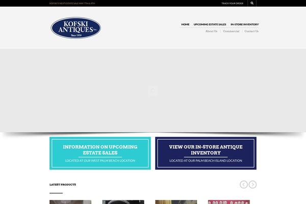 The Retailer theme site design template sample