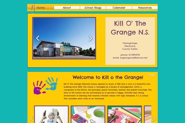 Delegate theme site design template sample