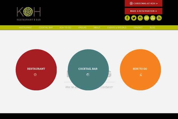 Site using Foodpress plugin