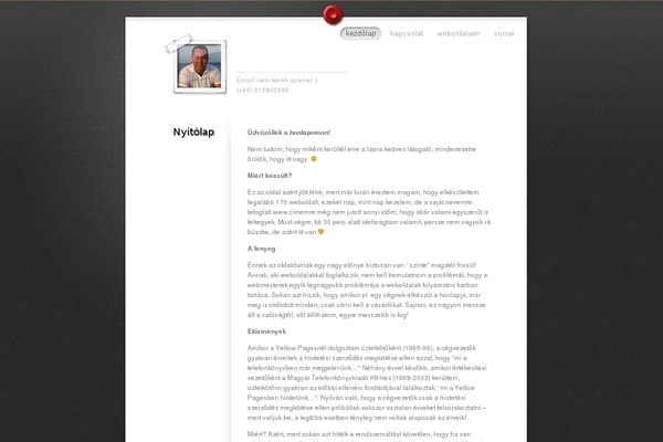 Tiny Framework theme site design template sample