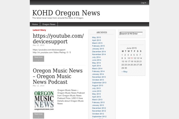 Magazine Basic theme site design template sample