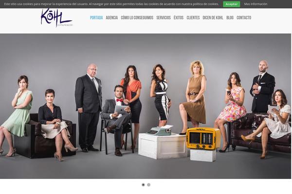 kohlcomunicacion.com site used Gratia