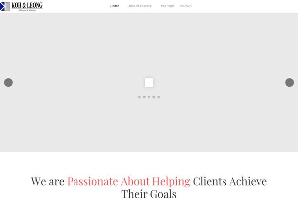 kohleong.com site used Law-practice
