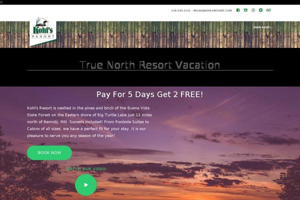 Mykonos theme site design template sample