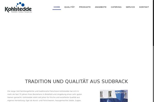 kohlstedde.de site used BeTheme