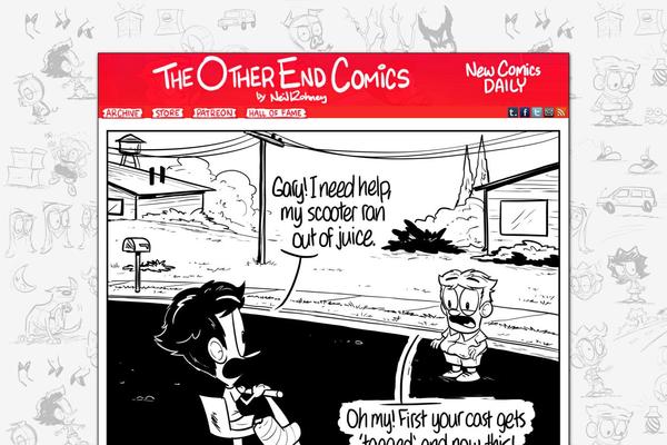 kohney.com site used Comicpress Boxed