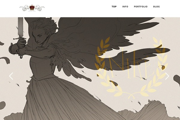 Creative Portfolio Responsive theme site design template sample