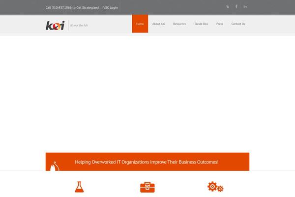 Touchm theme site design template sample