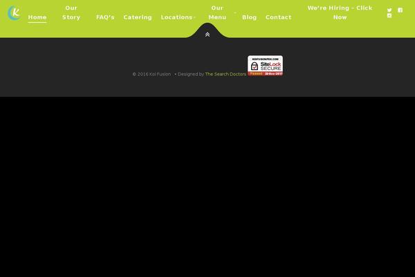 ROSA theme site design template sample