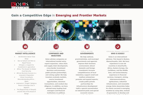 Minx theme site design template sample