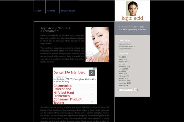 Modern theme site design template sample