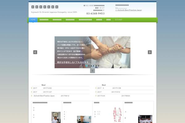 Site using CPO Widgets plugin