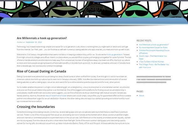 Preferential Lite theme site design template sample