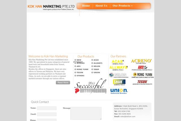 Structure Free theme site design template sample