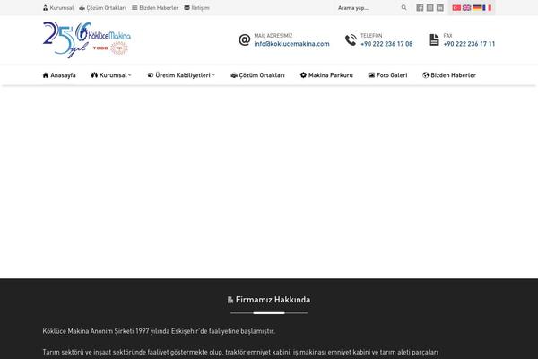 Rota theme site design template sample