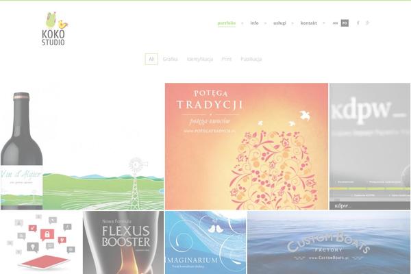 Patti theme site design template sample