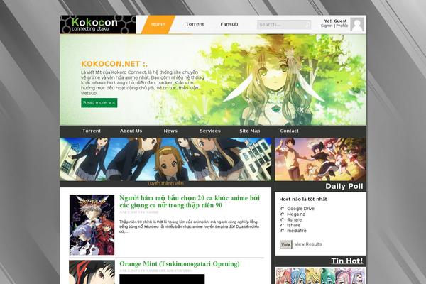 Site using Democracy plugin