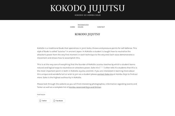 Ovation theme site design template sample