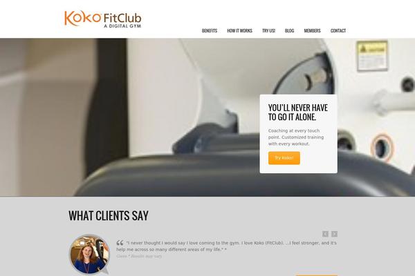 kokofitclubcherryhill.com site used Lucidpress