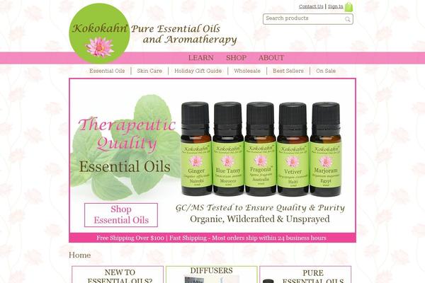 kokokahnessentialoils.com site used Kokokahan