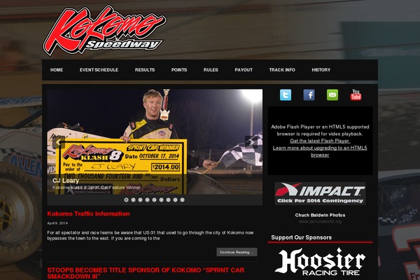 kokomospeedway.net site used Carmag