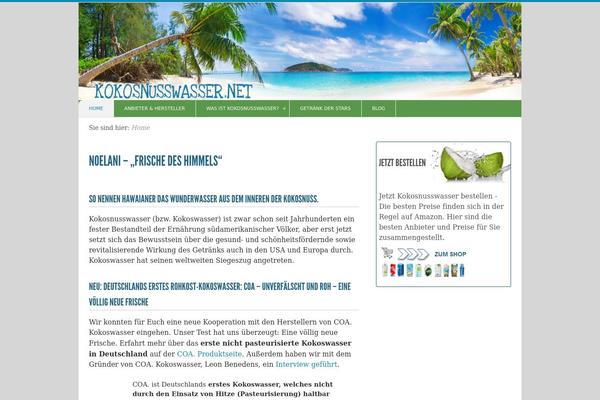 Live Wire theme site design template sample