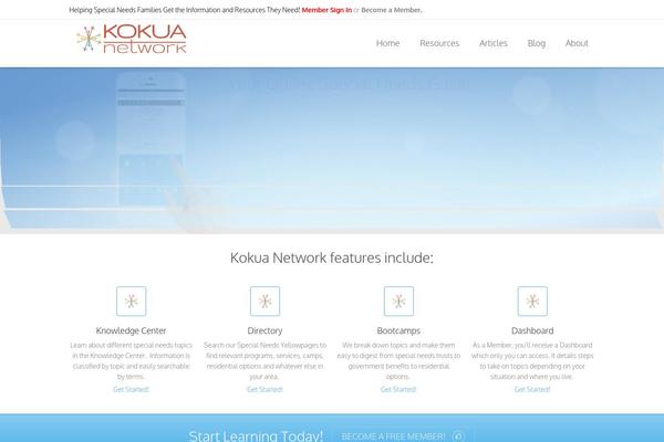 Sandylight theme site design template sample
