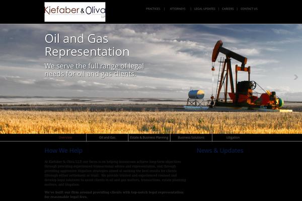 Ko theme site design template sample