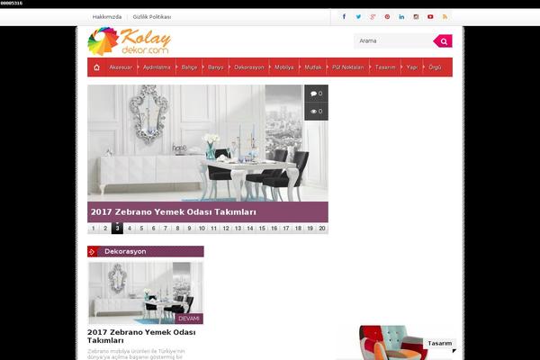 EsenPortal theme site design template sample
