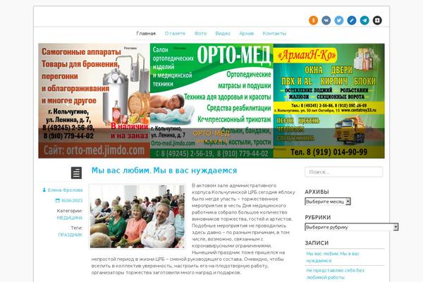 Site using WP Bootstrap Gallery plugin
