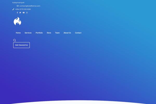 Digeco theme site design template sample