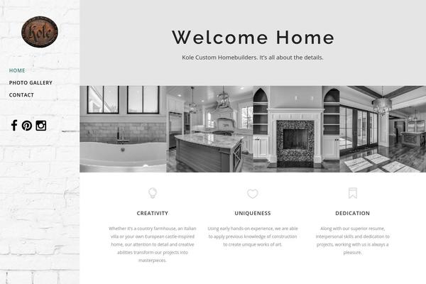 kolecustomhomebuilders.com site used Salient_4-26-23