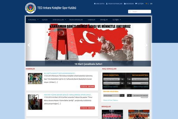kolejliler.com site used Ted