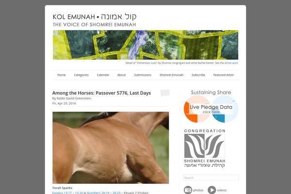 Forever theme site design template sample