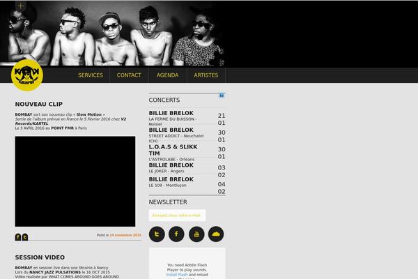Site using Hybrid Slideshow plugin