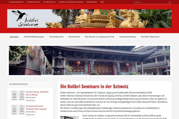 Rubine theme site design template sample
