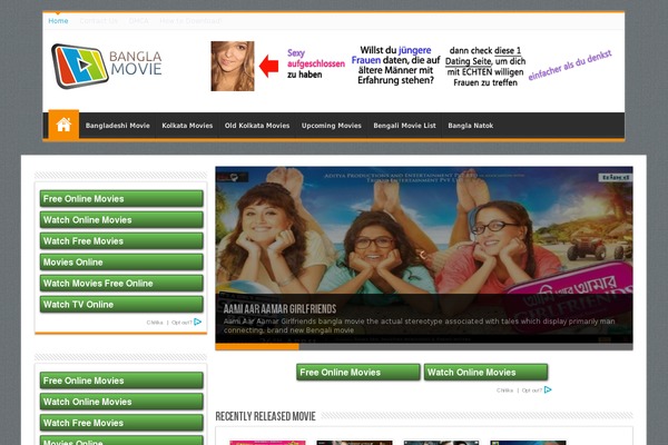 bangla-film WordPress theme, websites list used bangla-film theme bangla-film theme websites examples