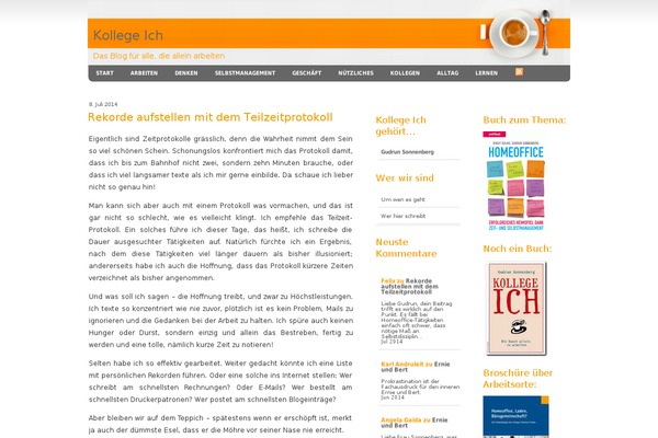Site using Customized Recent Comments plugin